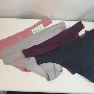 4 Pairs Tommy John Thong Panties, NWT XXL